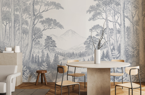 Papier peint : Forêt et...