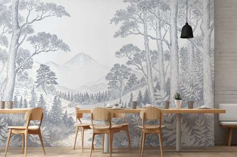 Papier peint : Forêt et...