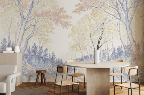 Papier peint : Forêt et...