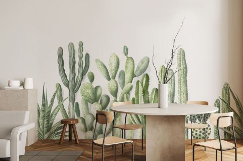 Papier peint : Cactus,...