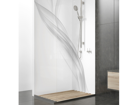 Panneau de douche : Courbes 1