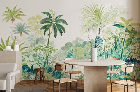 Papier peint : Jardin...