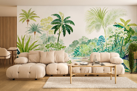 Papier peint : Jardin...