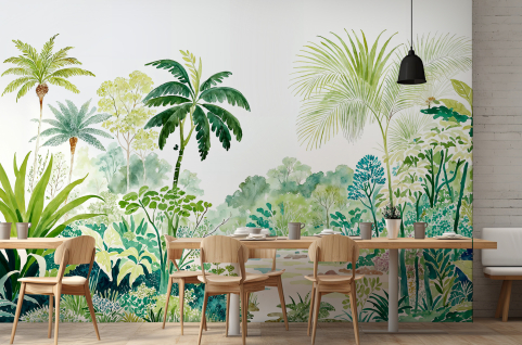 Papier peint : Jardin...