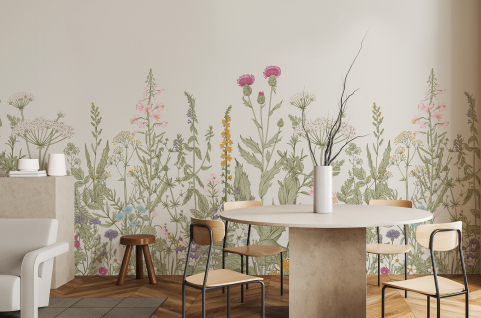 Papier peint : Fleurs...