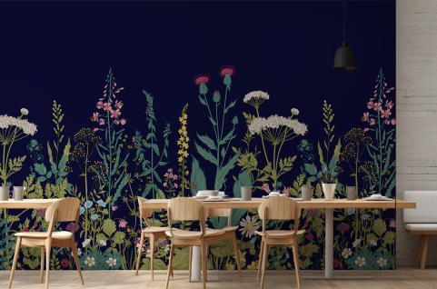 Papier peint : Fleurs...