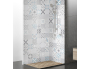 Panneau de douche : Carreaux ciment bleu