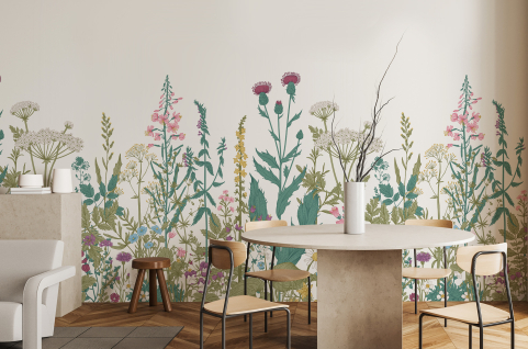 Papier peint : Fleurs...