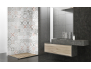 Panneau de douche : Carreaux ciment rouge