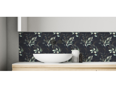 Crédence salle de bain :...