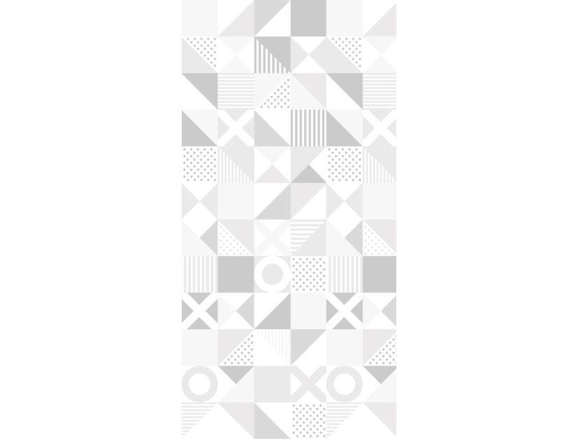 Panneau de douche : Carreaux scandinave noir et blanc