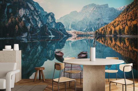 Papier peint : Lac et...