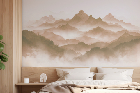 Papier peint : Montagne et...