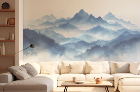 Papier peint : Montagne et...