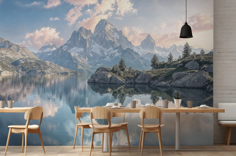 Papier peint : Lac de haute...