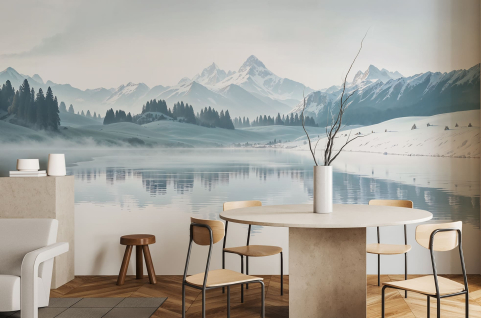 Papier peint : Lac paisible...