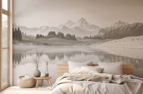 Papier peint : Lac paisible...