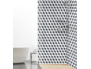 Panneau de douche : Carrelage cube bleu