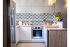 Carrelage cube bleu
