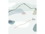Panneau de douche : Collines abstraites 2