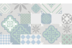 Panneau de bain : Carreaux ciment patchwork