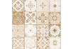 Panneau de bain : Carreaux ciments antique rouge