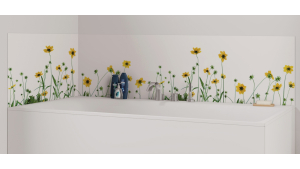 Panneau de bain : Fleurs de Camomille