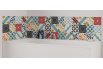 Panneau de bain : Carreaux ciment pop art