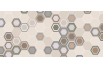 Panneau de bain : Carrelage hexagone