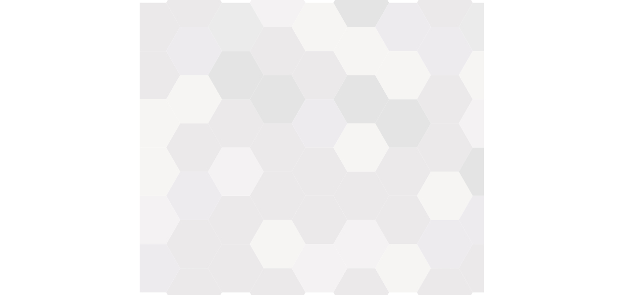 Panneau de bain : Carrelage hexagone gris léger