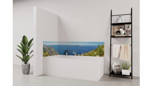 Panneau de bain : Calanque de Cassis