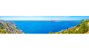 Panneau de bain : Calanque de Cassis