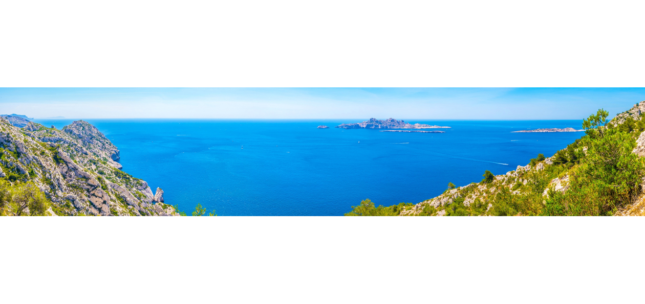 Panneau de bain : Calanque de Cassis