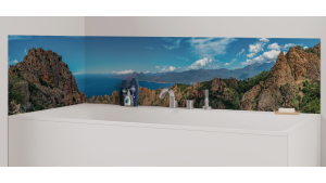 Panneau de bain : Calanque Piana Natural Corse