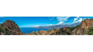 Panneau de bain : Calanque Piana Natural Corse