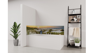 Panneau de bain : Dunes et mer 3
