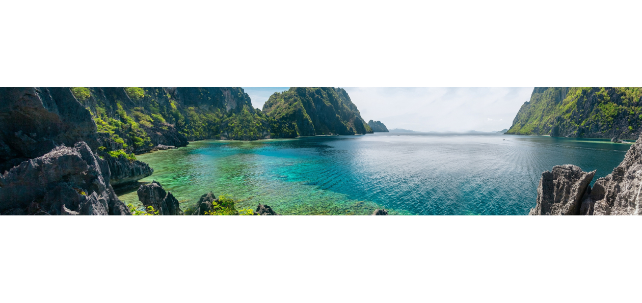 Panneau de bain : Ile de Palawan