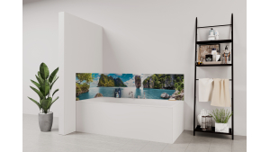 Panneau de bain : Paysage et Thaïlande