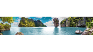 Panneau de bain : Paysage et Thaïlande
