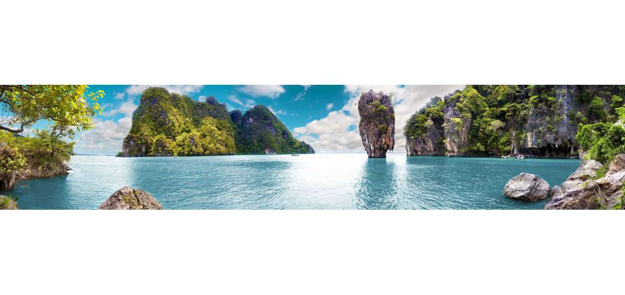 Panneau de bain : Paysage et Thaïlande