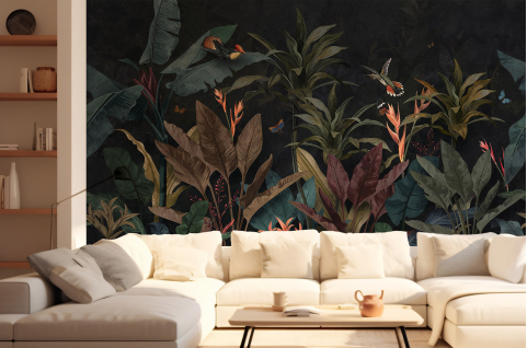 Papier peint : Fresque...
