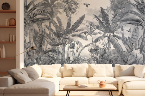 Papier peint : Fresque...