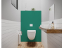 Panneau de WC : Vert patine RAL 6000