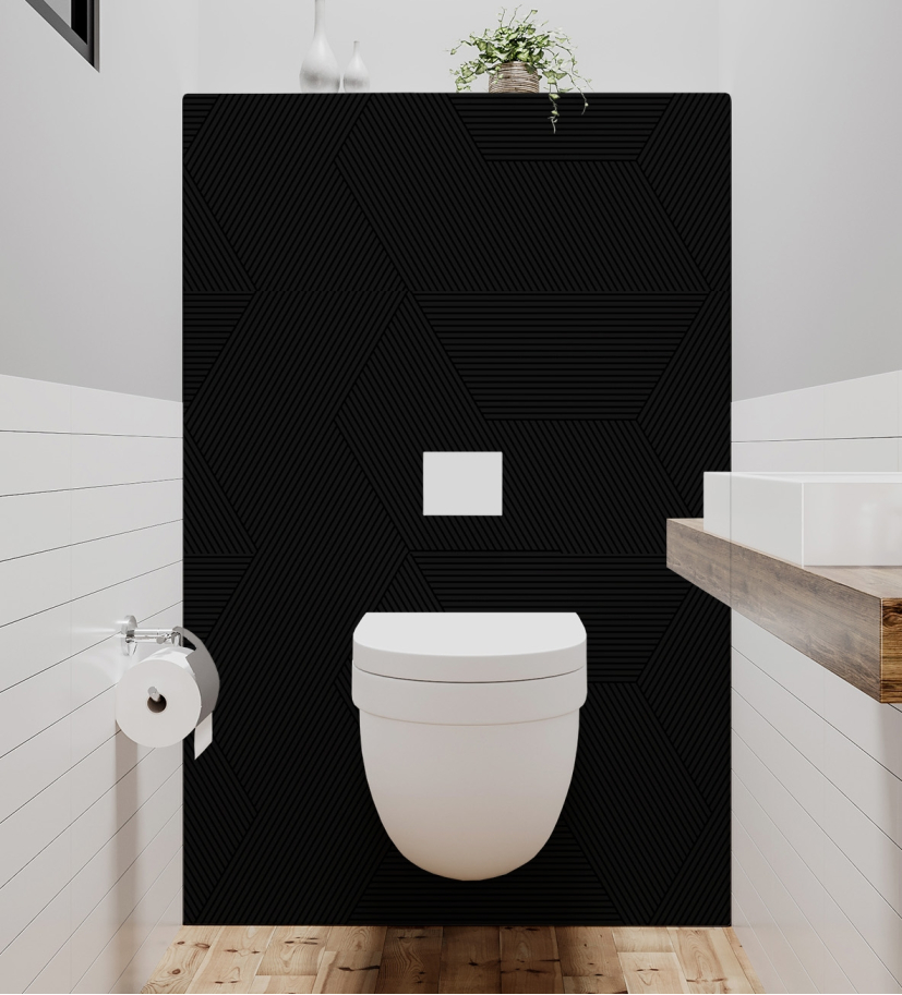 Panneau de WC : Géométrie 2
