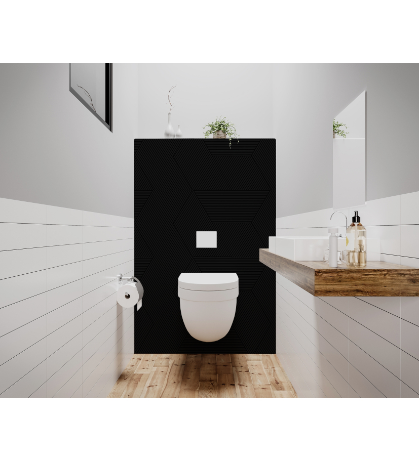 Panneau de WC : Géométrie 2