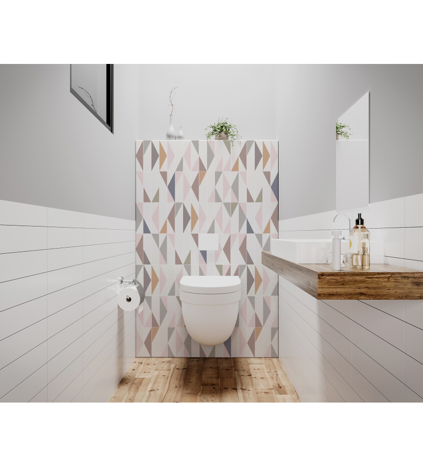 Panneau de WC : Jeux et triangles 3