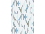 Panneau de WC : Jeux et triangles 3 bleu