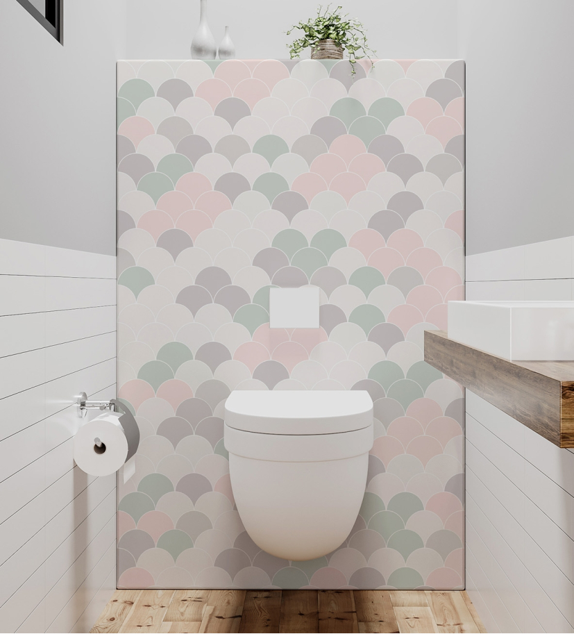Panneau de WC : Tuiles graphiques