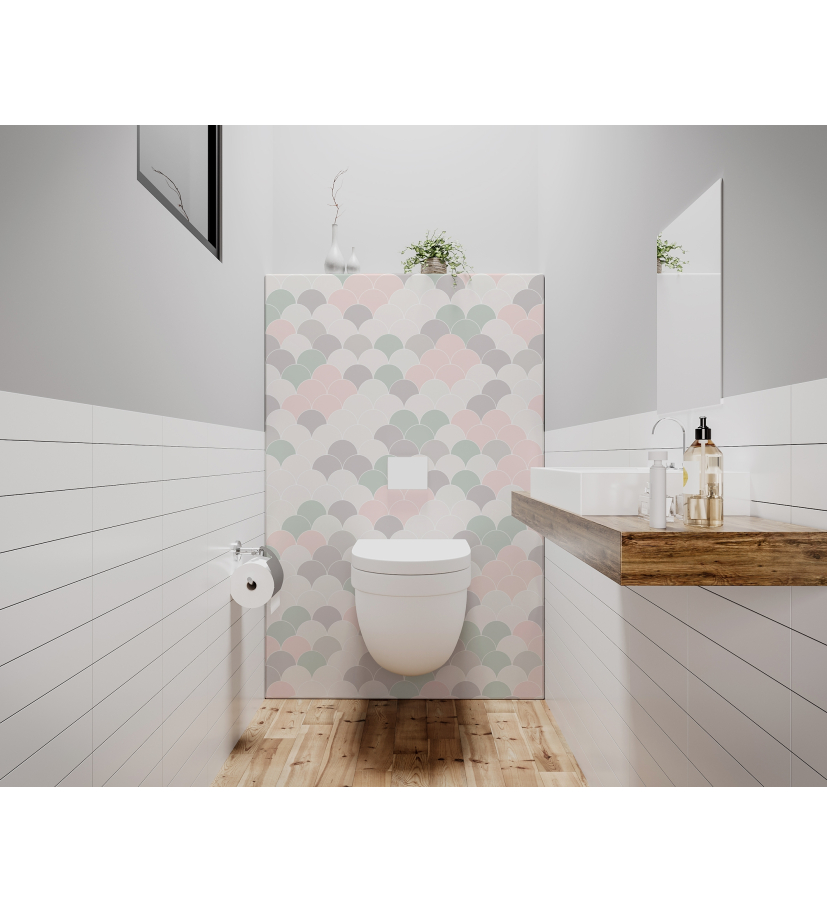Panneau de WC : Tuiles graphiques