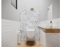 Panneau de WC : Terrazo ocre